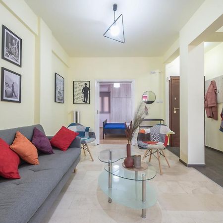 Superb Acropolis View 3Bd Apt In Historical Center Aten Exteriör bild