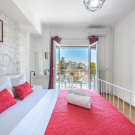 Superb Acropolis View 3Bd Apt In Historical Center Aten Exteriör bild