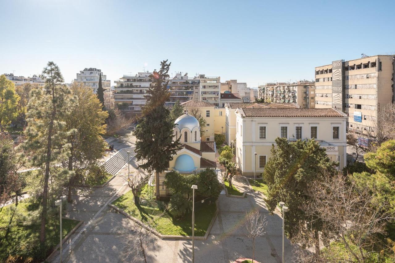 Superb Acropolis View 3Bd Apt In Historical Center Aten Exteriör bild