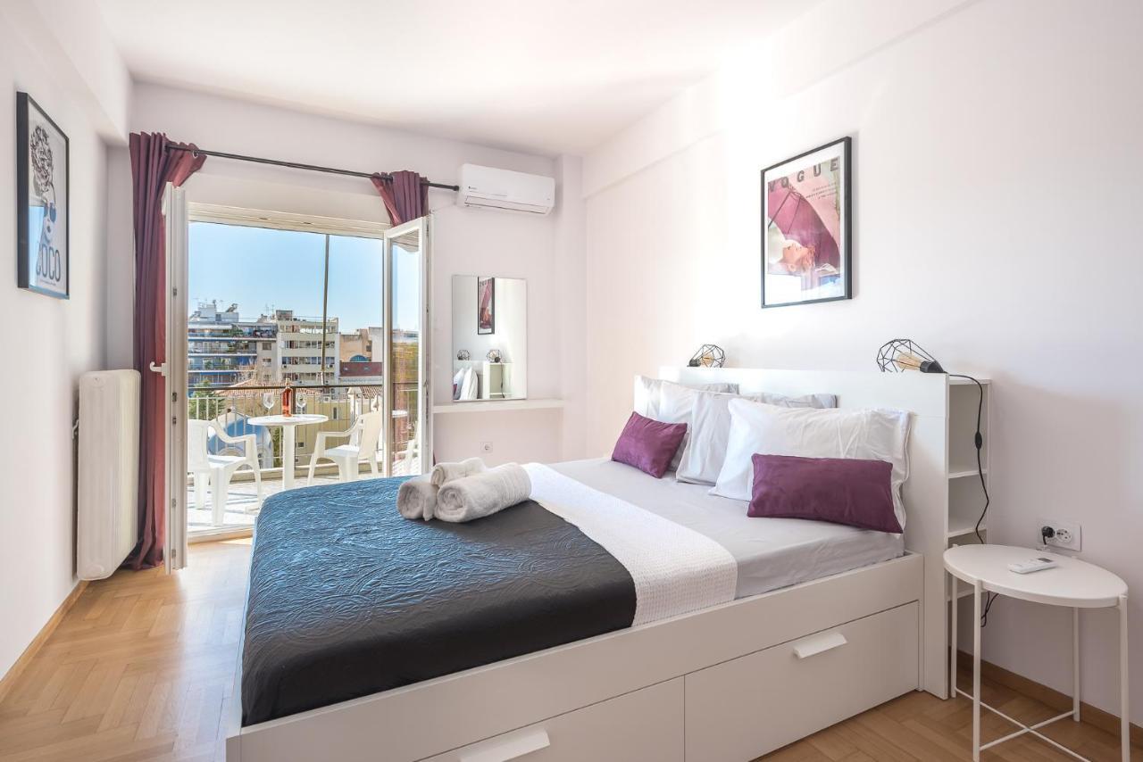 Superb Acropolis View 3Bd Apt In Historical Center Aten Exteriör bild